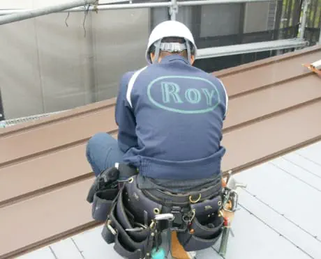 雨漏り修理作業開始